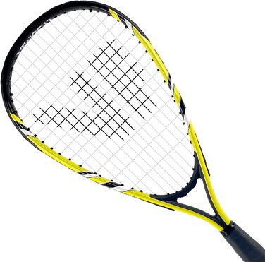 Дитячий набір для швидкого бадмінтону VICFUN Speed-Badminton 100: 2 ракетки, 3 волани, преміум-чохол, жовто-чорний