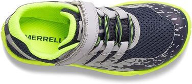 Кросівки Merrell Trail Glove 5 A/C для занять спортом (38 EU, сірий, темно-синій, лимонний)