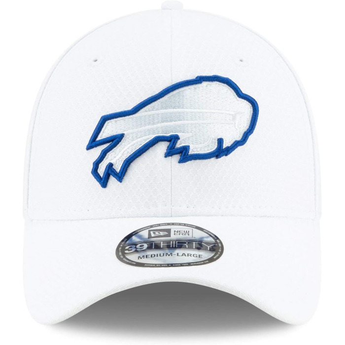 Кепка New Era 39Thirty Stretch-Fit NFL Platinum Sideline Buffalo Bills (S-M)