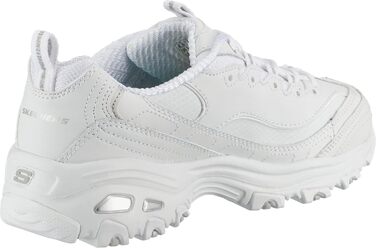 Кросівки жіночі Skechers D'Lites Fresh Start чорно-білі, шкіра/сітка, Memory Foam, 40 EU