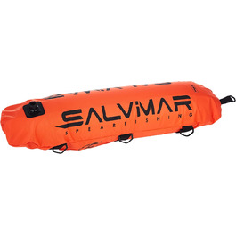 Буй для плавання SALVIMAR Torpedo, тканинний, 84 см, помаранчевий, універсальний