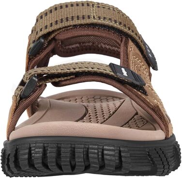 Чоловічі сандалі для активного відпочинку та туризму Khaki Leder, 47 EU - Водонепроникні шкіряні сандалі