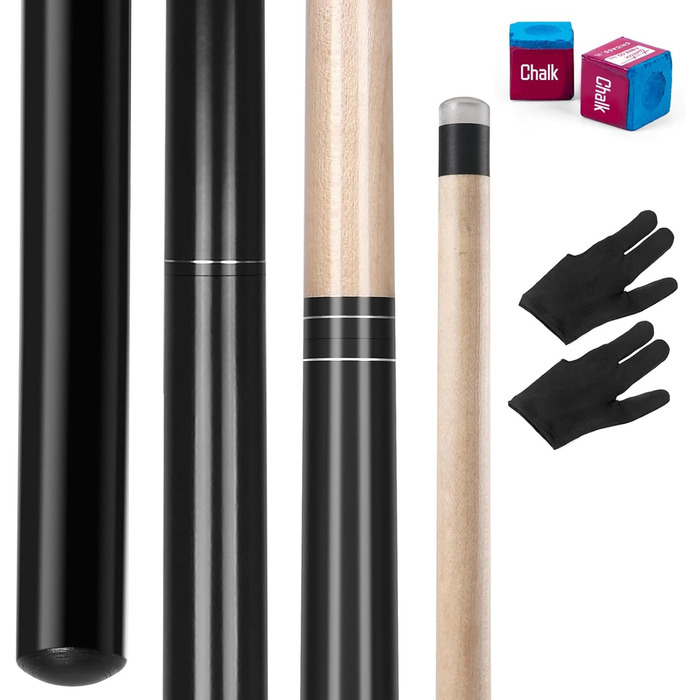 AKLOT: Більярдний кий для пулу з жорстким ударом, 20/23~25oz, 14mm наконечник Bakelite, для потужних ударів та стрибків