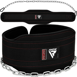 Планка для важкої атлетики RDX 15,2 см з ланцюгом 40 см: важке тренування, пауерліфтинг, бодібілдинг