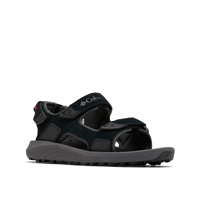 Columbia Trailstorm Hiker 3 Strap: Чоловічі трекінгові сандалі, чорно-сірі, 41 EU