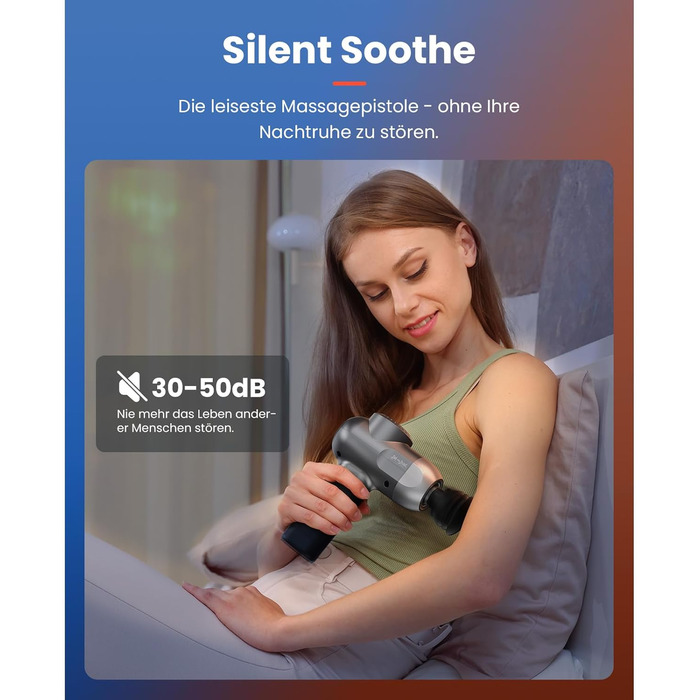 Масажер для тіла Bob and Brad C2 Pro з підігрівом та охолодженням, професійний електричний масажер для дому, фітнесу, відновлення та зняття болю (сріблястий)