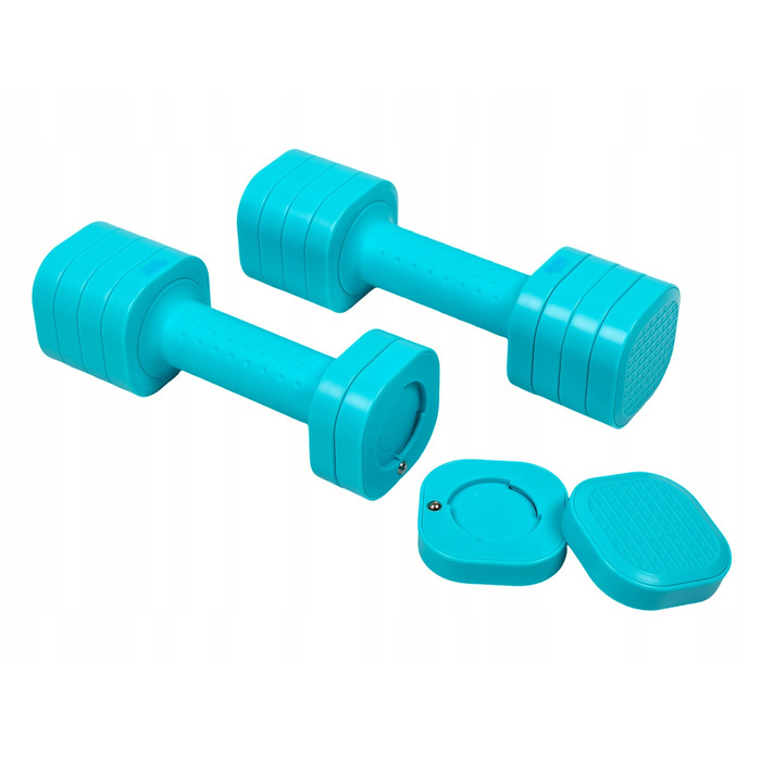 Регульовані гантелі ACRA LADY 2-5 фунтів — набір 2 шт., загальна вага 4,66 кг