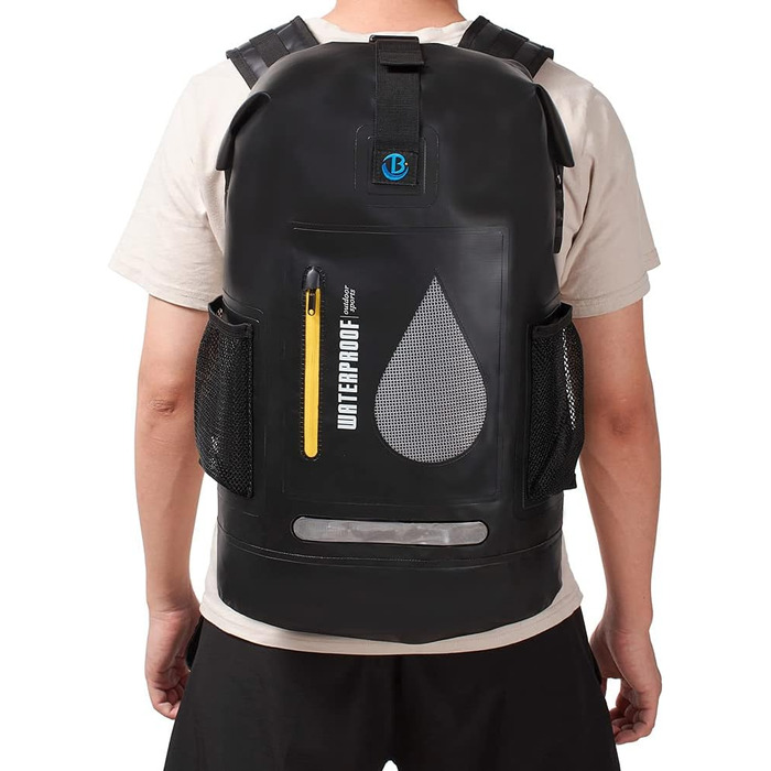 Водонепроникний мішок Blueshyhall Dry Bag 30L: рюкзак, ролтоп, 30 літрів - для каякінгу, кемпінгу, риболовлі, подорожей