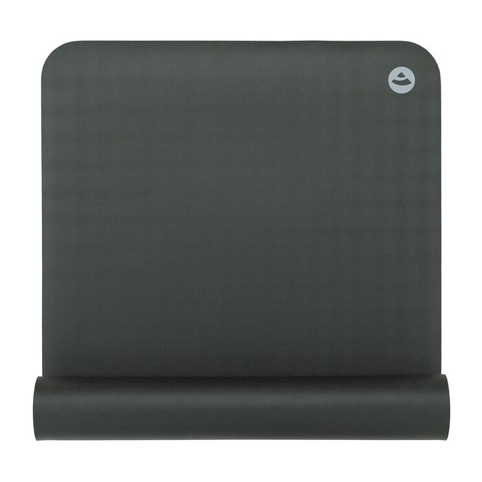 Килимок для йоги Bodhi ECO PRO: Натуральний каучук, антиковзкий, 185x60x0.4 см (сланцевий сірий) для йоги та пілатесу