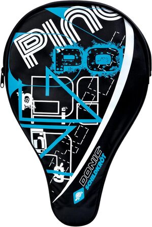 Набір для настільного тенісу Donic-Schildkröt Top Team 800 з чохлом, AVS & PLS-ручки, губка 1,8 мм, Vari Slick ITTF, 754198