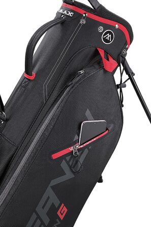 Big Max Heaven 7 - сумка для гольфу Standbag чорно-червона