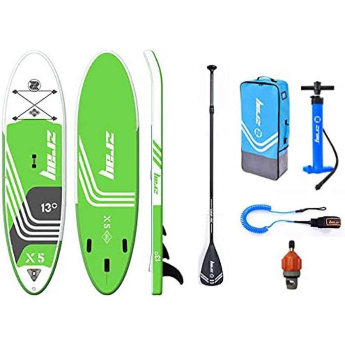 SUP-дошка Zray X-Rider X5 396 см MEGA XL для серфінгу, надувна, весло в комплекті