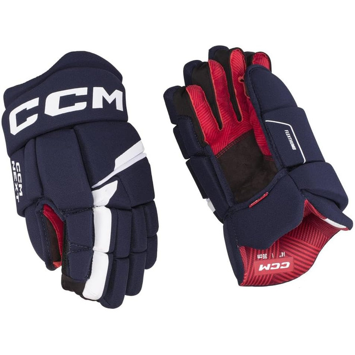 Художній захист CCM Next для хокею, розмір 10 (Navy/White, Junior)