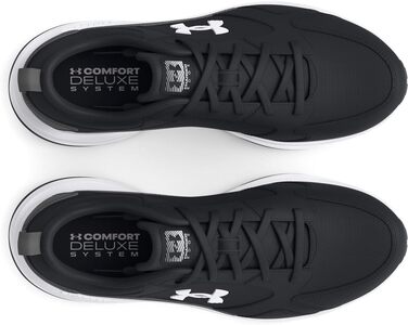 Чоловічі тренувальні кросівки Under Armour Charged Edge, чорний/сірий/білий, розмір 45.5 EU