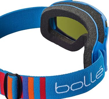 Дитячі лижні окуляри Bollé ROCKET PLUS Race Blue Matte, лінзи Sunrise Kat 2, розмір Small, унісекс