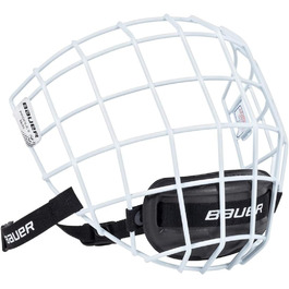Захисна хокейна маска BAUER PROFILE II Visier, розмір XS, біла