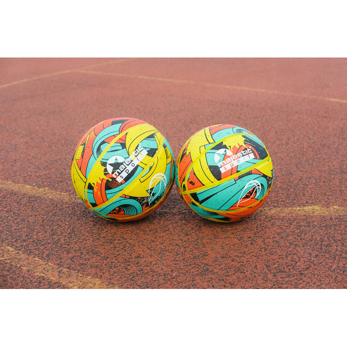 Баскетбольний м'яч Majestic Sport Arrow, багатоколірний, розмір 7