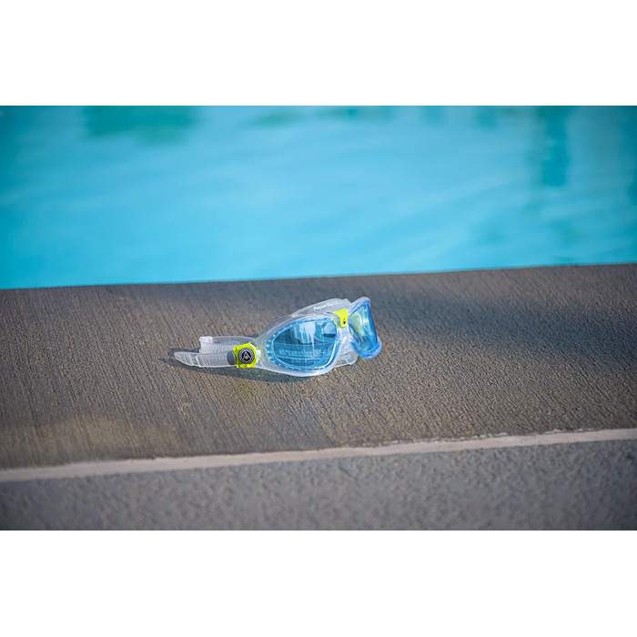 Дитячі плавальні окуляри Aquasphere Seal KID з UV-захистом та антифогом, силіконові, прозоро-блакитні
