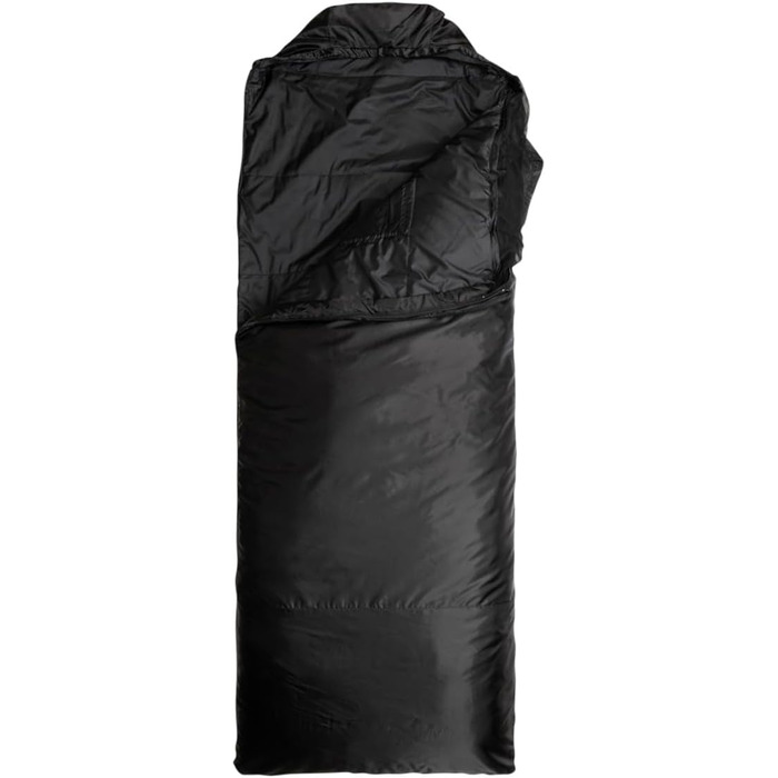 Сумка-спальник Snugpak Jungle Bag WGTE з вбудованою москітною сіткою - легкий, гігієнічний спальний мішок та універсальний ковдра для кемпінгу та експедицій у тропічних умовах (чорний, ліва блискавка)
