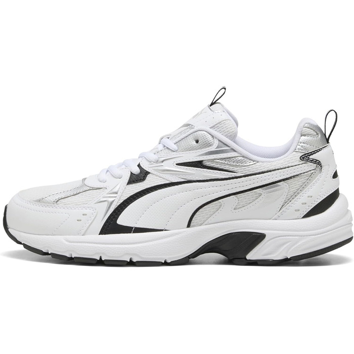 Кросівки Puma Milenio Tech чоловічі білі, чорні, срібні - 47 EU