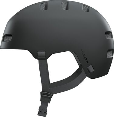 ABUS INDY Велошолом для MTB, скейтборду, слоупстайлу, з посиленою амортизацією, для підлітків і дорослих, розмір L, чорний