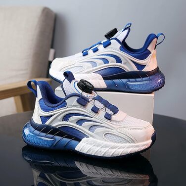 Дитячі кросівки Kinder: легкі, зручні, дихаючі, для бігу та занять спортом, блакитні (34 EU)