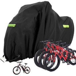 Водонепроникний чохол для велосипеда MOZMY на 1-3 велосипеда, 210x112x112 см, захист від погодних умов, з отворами для замка