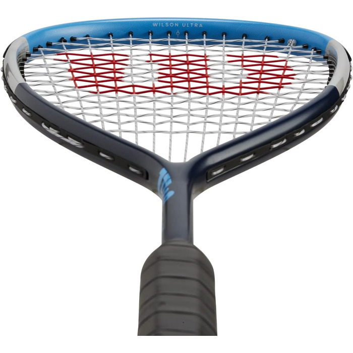 Сквош-ракетка Wilson Ultra Team, графіт/алюміній, синя/срібляста
