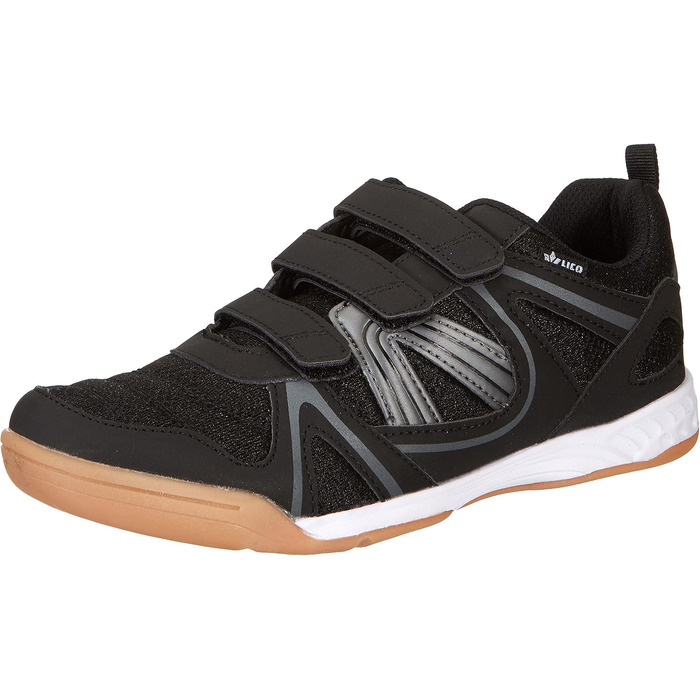 Кросівки для залу Lico Unisex Fit Indoor V, чорно-сірі, розмір 41 EU