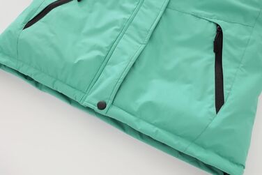 Жіноча водонепроникна куртка-дощовик Spmor, легка, вітронепроникна, з капюшоном, світло-зелена