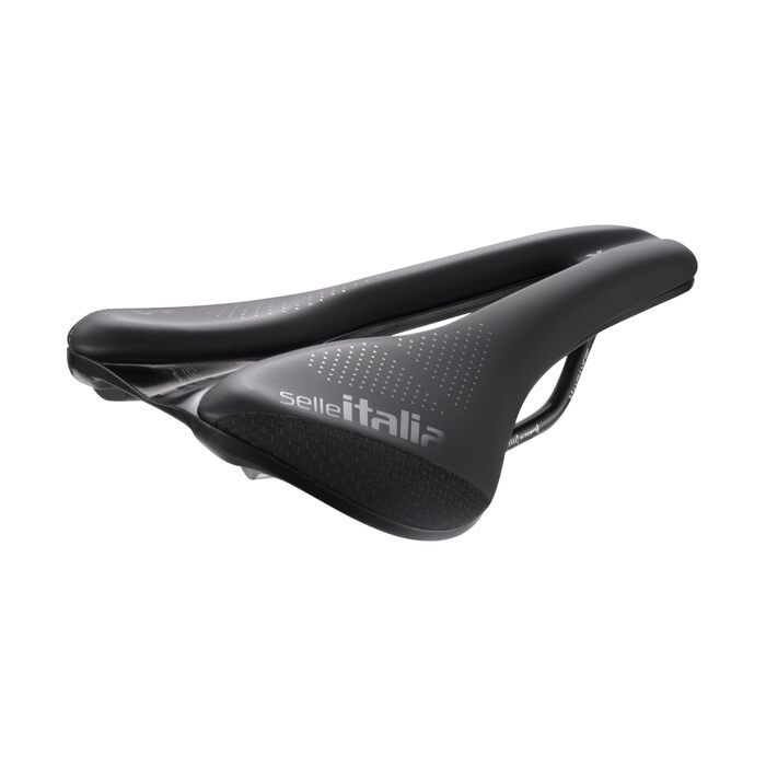Велосипедне сідло Selle Italia Novus Boost EVO X-Cross Superflow L3, чорне - для MTB та гравійних велосипедів