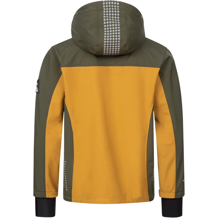Чоловіча куртка Rock Creek Softshell Outdoor H-286, темно-зелена, розмір 5XL