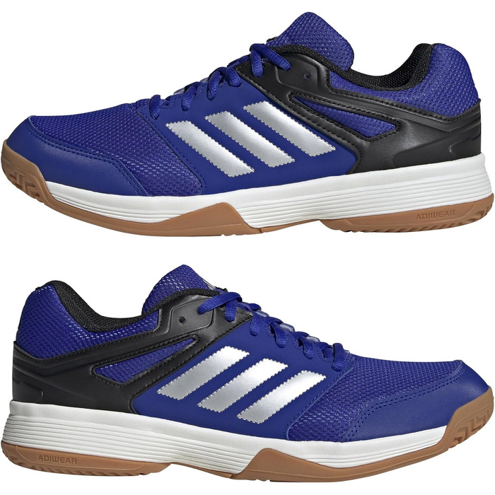 Кросівки Adidas Speedcourt для залу (44 2/3 EU, синій, срібло, гума)
