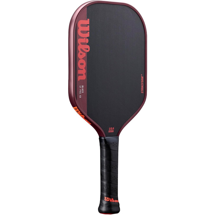 Ракетка для піклболу Wilson Blaze SF Pro 13, чорно-червона, 10.2 см
