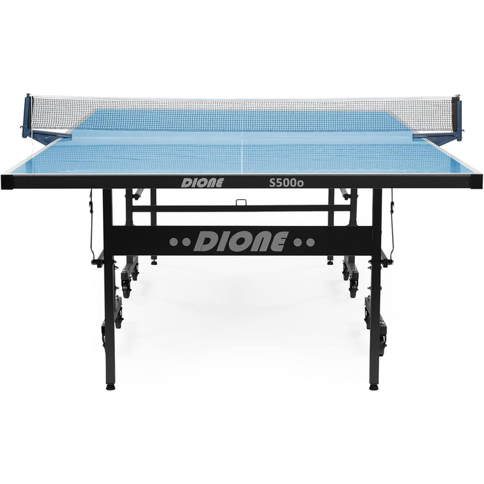 Стіл для пінг-понгу Dione S500o 6mm розкладний Outdoor, 55 кг, швидка установка (10 хвилин)