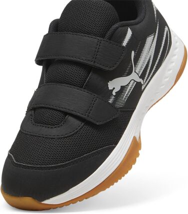 Дитячі кросівки Puma Varion II V Jr Indoor Court - чорний, сірий, гума | 32 EU