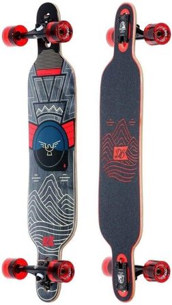 Лонгборд DB Longboards Pioneer 38 Mountains 96,5 см, декорація Гори, 22,9 см, для круїзингу
