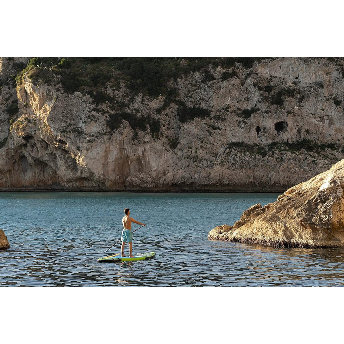 Надувна SUP-дошка Bestway Hydro-Force Touring Aqua Excursion 381×79×15 см, комплект для серфінгу