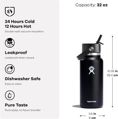 Кришка Hydro Flask Wide Flex Cap для пляшки 32 oz (946 мл)