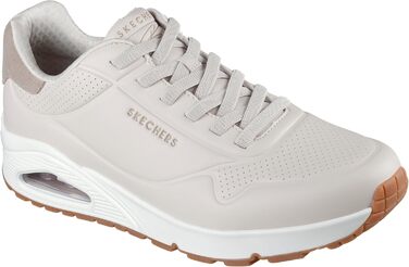 Чоловічі кросівки Skechers UNO Harry Kane Air - стильні та зручні, 47.5 EU, Taupe Duraleather/Taupe Suede