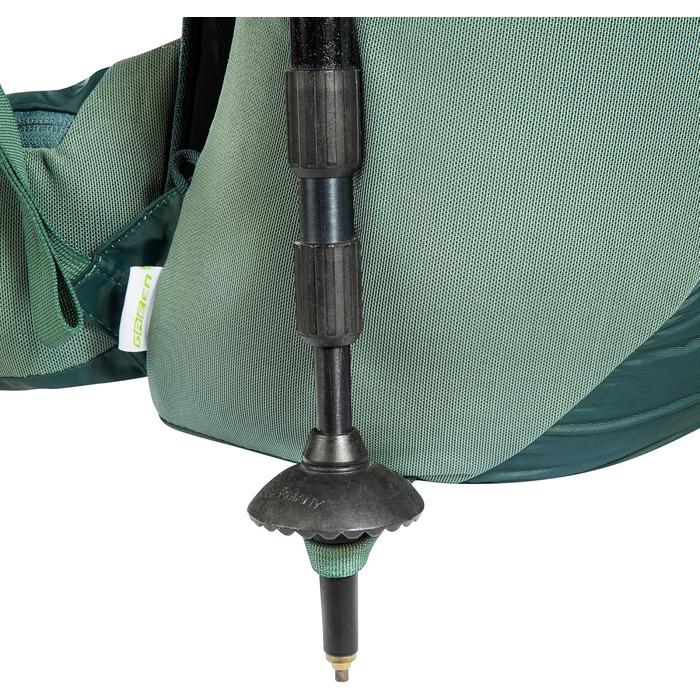 Рюкзак для туризму Tatonka Hike Pack 27 л, з вентиляцією спини та дощовиком, зелений