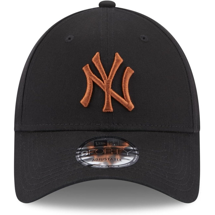 Кепка New Era New York Yankees MLB League Essential 9Forty, чорна, регульована, #32153