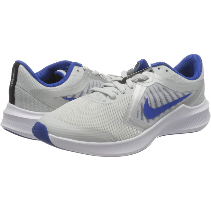 Дитячі кросівки Nike Downshifter 10 (Gs) для бігу, 36 EU, Photon Dust/Game Royal/Speed Yellow