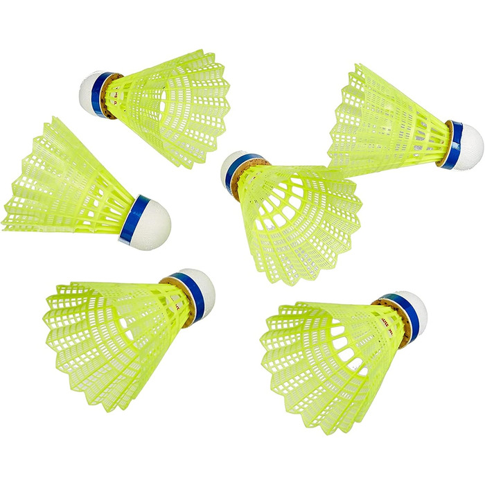 Набір метеликів для бадмінтону Wilson Championship, 6 шт. (78 грам, швидкісні)