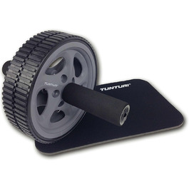 Ролик для пресу Tunturi Ab Roller з підкладкою для колін, тренажер для пресу та верхньої частини тіла