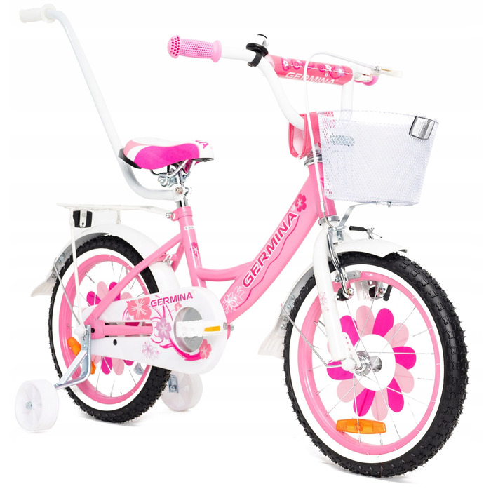 Дитячий велосипед Germina BMX, 16 дюймів, рожевий