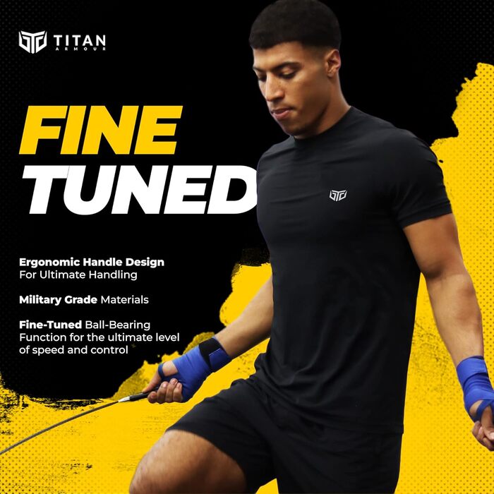 Пружинне тросове страхування Titan Armour® Premium для дорослих, регульоване, 2 сталеві троси, захист кабелю та чохол для подорожей, професійне пружинне тросове страхування для фітнесу, кросфіту, боксу, MMA, золотий колір
