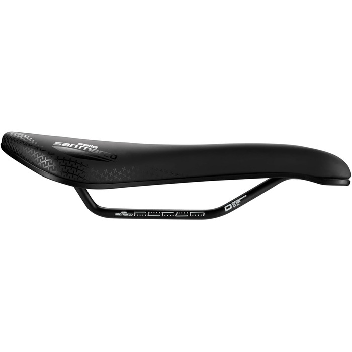 Велосипедне сідло Selle San Marco Aspide Short O-fit Dynamic, чорне, унісекс, для дорослих