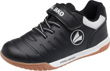 Спортивне взуття для хлопців JAKO J-sh Finesto Ev для залу (37 EU, чорний/білий)