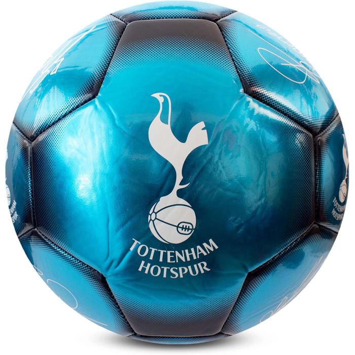 Офіційний футбольний м'яч Tottenham F.C, металевий, розмір 5, для тренувань і матчів, колекційний, для дітей і дорослих